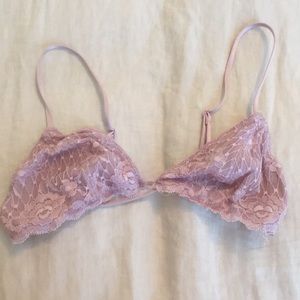 Pink Free People Bralette- size S